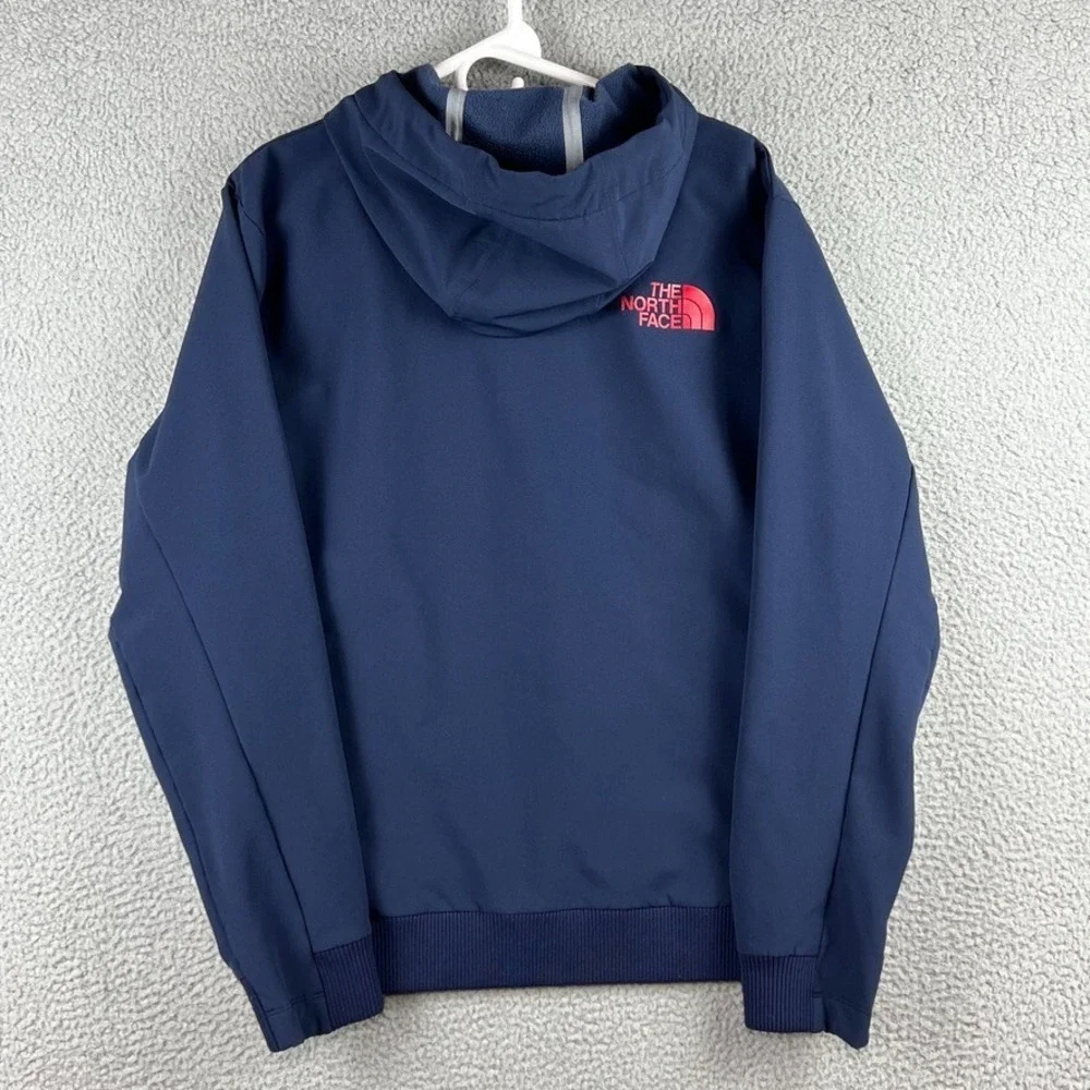 The North Face Men's Small Tekno Pullover Hoodie Jacket Navy‎ Blue (stain/wear)